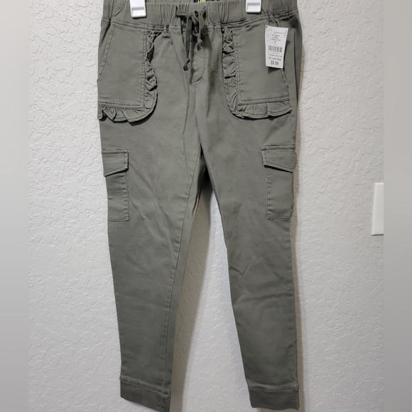 Green/gray cargo pants - Picture 5 of 6